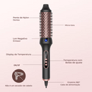 Escova Modeladora 3 em 1 ✨ com 5 Níveis de Temperatura 🌡️