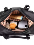 Bolsa Double Arrows - Designer de Luxo em Couro Macio