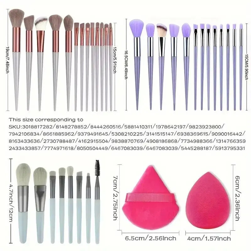 Conjunto de Pincéis Kabuki