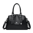 Bolsa Double Arrows - Designer de Luxo em Couro Macio