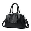 Bolsa Double Arrows - Designer de Luxo em Couro Macio